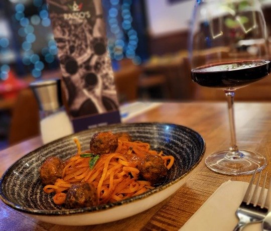 where every moment is a celebration of taste Relaxing atmosphere at Rasso's, an Italian restaurant in Olney